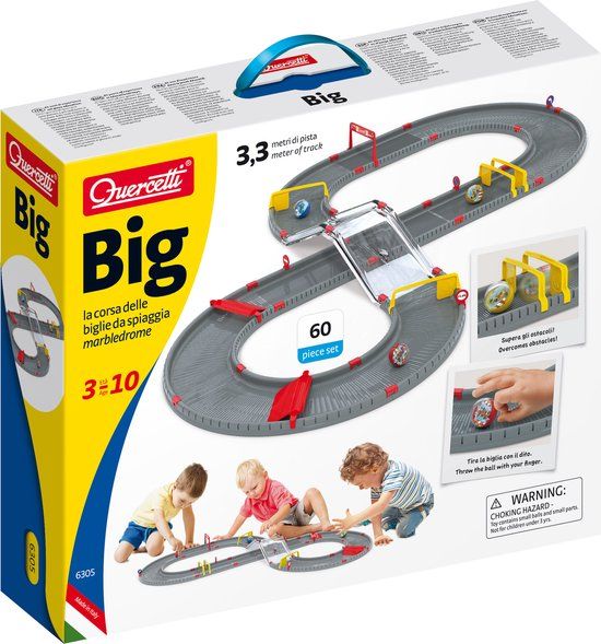 Quercetti Knikkerbaan Marbledome Raceknikkerbaan - 50 Onderdelen - Groen - Kunststof