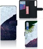 B2Ctelecom Sony Xperia 1 II Book Case Sea in Space