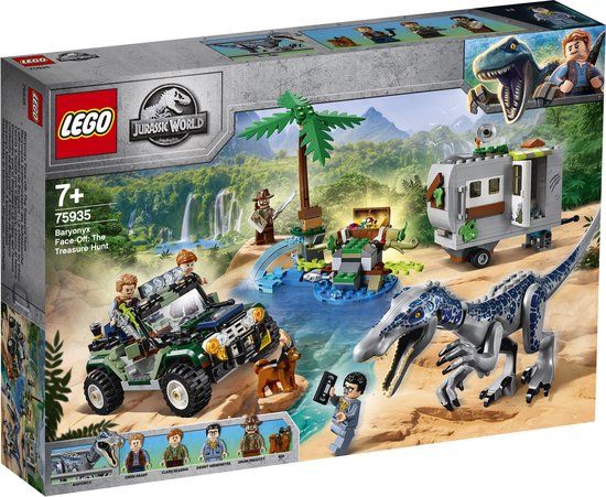 LEGO Jurassic World Confrontatie met Baryonyx: de schattenjacht 75935
