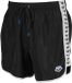 Arena Zwemshort Icons Team Stripe Heren Zwart-Wit Gestreept XL