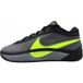 Nike Giannis Freak 6 FJ7792 Basketbalschoenen voor heren, zwart, koud grijs, stadiongroen, volt, 43 EU