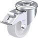 Blickle LER-PO 80G-FI Zwenkwiel met rem Wieldiameter: 80 mm Draagvermogen (max.): 150 kg 1 stuk(s)