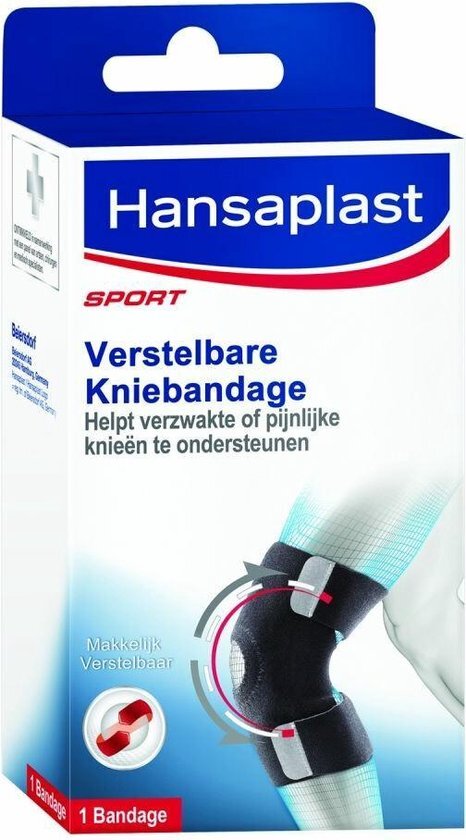 Hansaplast Sport Verstelbare Neopreen Kniebandage