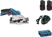 Bosch Professional GKS 12V-26 - Accucirkelzaag - 12V - Incl. 2x 3.0Ah accu's en lader - in L-Boxx