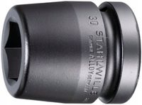 Stahlwille 1" Slagdop 75mm 6-kant Kort