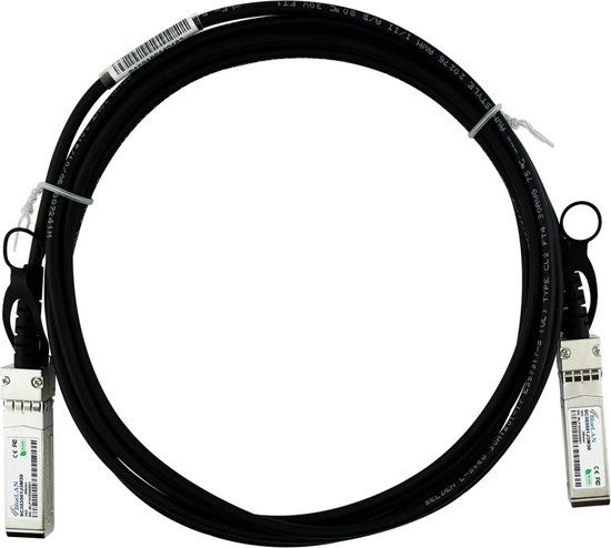 BlueLan OS2X60-CBL-3M 3m SFP+ naar SFP+ Direct Attach Kabel