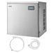 VEVOR Machine à glace commerciale – Unité principale, machine à glace en acier inoxydable de 204 kg/jour avec panneau de commande intelligent, autonettoyante, épaisseur réglable, idéale pour les restaurants, bars, cafés, hôtels – Unité principale uniquement