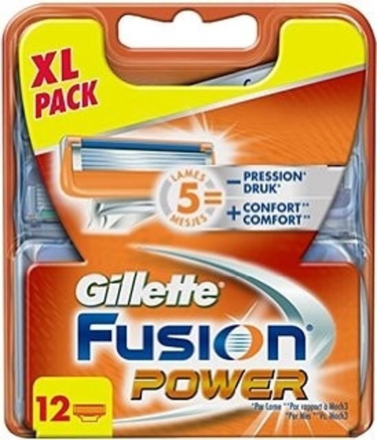 Gillette Fusion Power 12 cnt scheermesjes RF