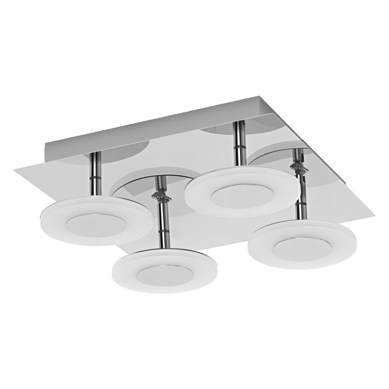 LEDVANCE SMART+ Orbis Slim WiFi Smart Ceiling Light - Silver
