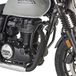 GIVI Barre anti-chute, Barre anti-chute pour moto, TN1212 Acier noir thermolaqué partie inférieure