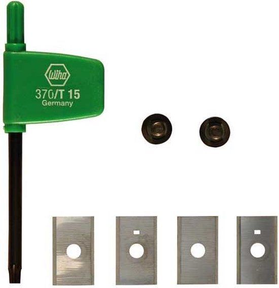 Festool Accessoires HW-WP 20x12x1,5 (4x) Reservemes voor de freeskop 491392