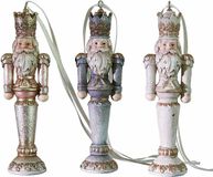 LOBERON Hanger set van 3 Niquel bont