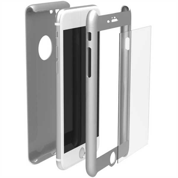 Krusell Arvika Cover Case - Zilver - Apple iPhone 7 / 6 / 6s