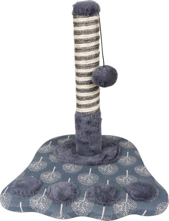 Nobleza Krabpaal met speeltje - Grijs