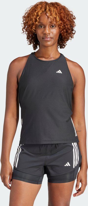 adidas Performance Own The Run Tanktop Dames Zwart - Maat S