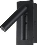 V-TAC Lampe de nuit LED - CREE - IP20 - Noir - 2W - 76 Lumen - 3000K
