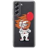 ERT GROUP mobiel telefoonhoesje voor Samsung S21 FE Horror patroon It 005