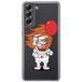 ERT GROUP mobiel telefoonhoesje voor Samsung S21 FE Horror patroon It 005