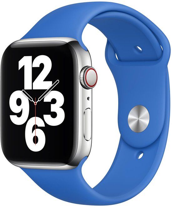 Apple Sportband Capri Blauw 44 mm