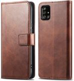 imoshion Hoesje - Geschikt voor Samsung Galaxy A51 - Luxe Bookcase - Donkerbruin
