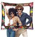 Sans marque Cadre gonflable pour selfies, anniversaire, décoration de fête années 80 90
