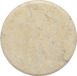 vidaXL Tafelblad Ø40x2,5 cm marmer crèmekleurig