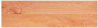 vidaXL - Raamprofielen - 2 stuks - Gevoerd - 100 x 30 x 2 cm - Massief beukenhout