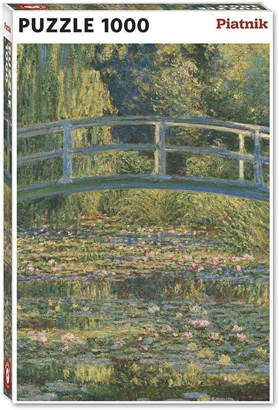 Piatnik Puzzle 1000 Monet, Most nad stawem