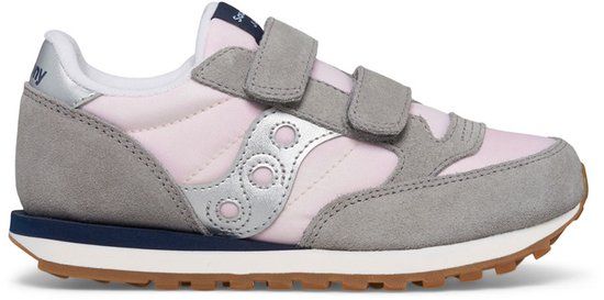 Saucony Originals Jazz Double Hook & Loop Schoenen Grijs, Roze EU 34
