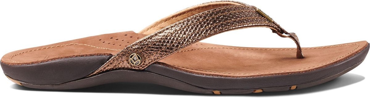 Reef Miss J-Bay Dames Slippers - Goud - Maat 36