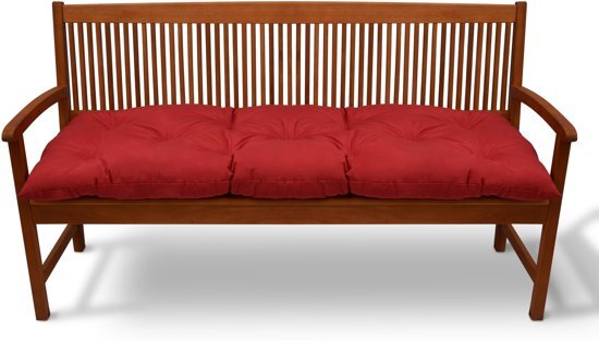 Beautissu Tuinbankkussen â€œFlair BKâ€? 120x50cm rood