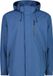 CMP Heren Regenjas met Afneembare Capuchon, Polyester, Blauw, 5XL