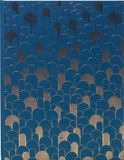 Exacompta Gastenboek 100 pagina's met goudsnede Neo Deco - Frans blauw