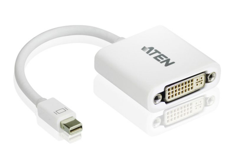 ATEN Mini DisplayPort naar DVI-I Adapter - Wit