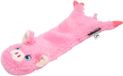 Jack and Vanilla Flatties knuffel varken knisperend roze 45 cm