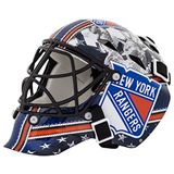 Franklin Sports NHL Team Logo Mini Hockey Keeper Masker met Case
