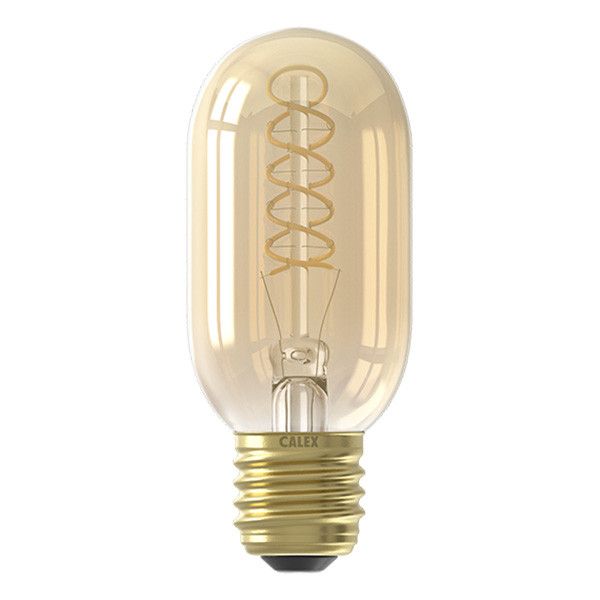 Calex LED lamp | E27 | Buis T45 | Goud | 2100K | Dimbaar | 3.8W (25W)
