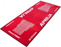 BIKE IT Tapis environnemental Biketek Garage Mat rouge blanc pour moto Aprilia Neuf