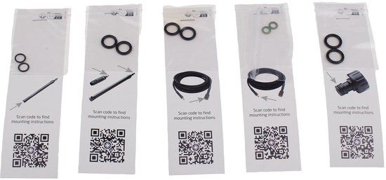 Nilfisk 128500292 O-ring set for Consumer HPW