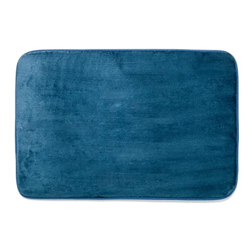 Home Sweet Home - Badmat van schuimrubber, antislip, 70 x 50 cm, Orion Blue