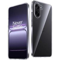 OnePlus Coque pour OnePlus Nord CE5 5G - housse etui silicone gel fine + film ecran - TRANSPARENT TPU