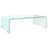 vidaXL TV-meubel/monitorverhoger 40x25x11 cm Glas Groen