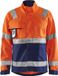 Blåkläder Blaklader Jack High Vis 4064-1811 - High Vis Oranje/Marineblauw - 4XL