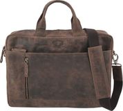 Pride and Soul Raily Laptoptas 41 cm Leer Donkerbruin