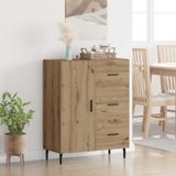 vidaXL Dressoir Artisan Eiken 69,5 x 34 x 90 cm