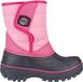 Panda Wintergrip Bottes de neige pour enfant Fille Gris/rose Taille 25/26