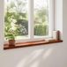 vidaXL - Raamprofielen - 2 stuks - Bruin - 120 x 15 x 2 cm - Massief beukenhout