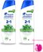 Head & Shoulders 2 x 2-en-1 Menthol Fresh Anti-Roos Shampoo - 300 ml