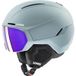 Uvex Horizon CV Visor, skihelm met vizier, blauw/groen
