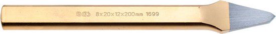 BGS Ritsbeitel 6 x 200 mm - Ritsbeitel voor Hout en Steen - 1699